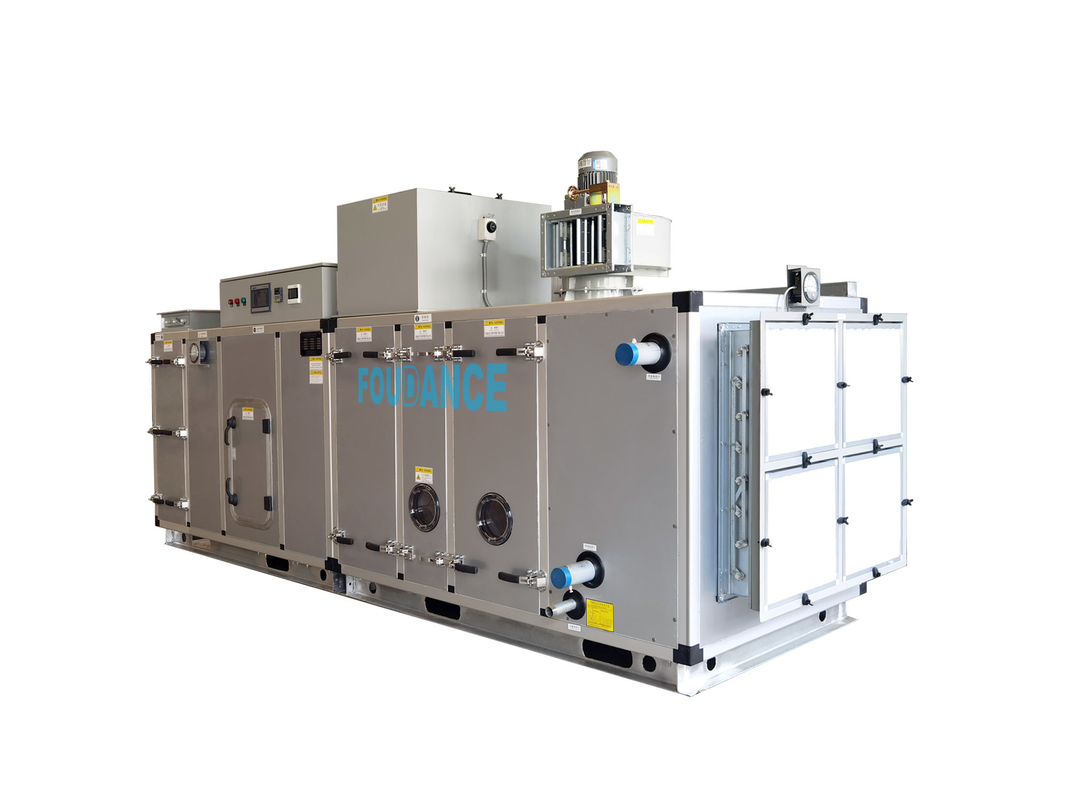 5000m3/h HVAC 건조제 탈습기 산업 습도 조절용 자동 PLC HMI 제어 시스템